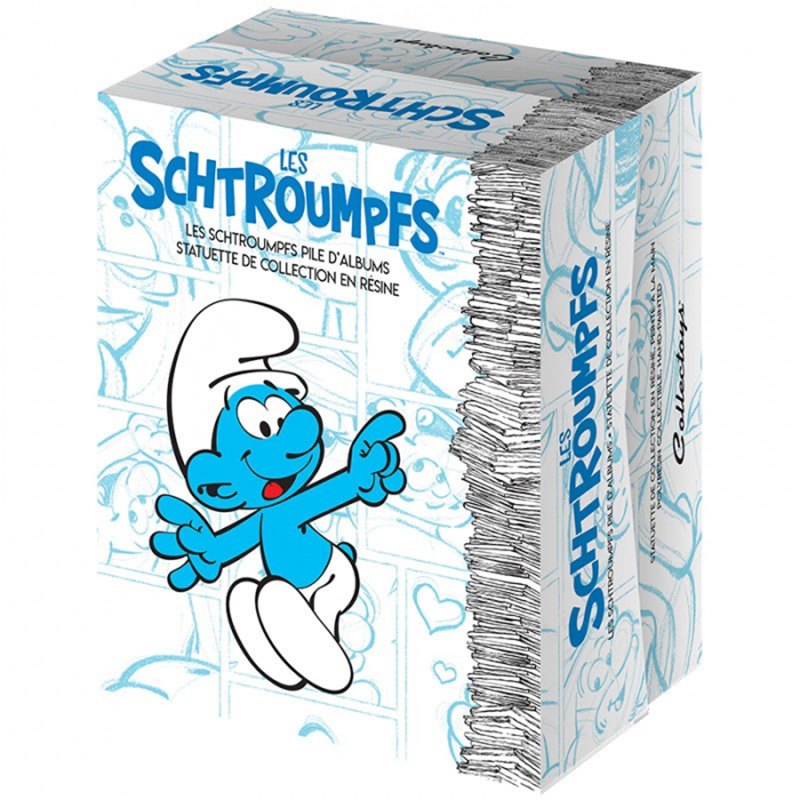 Os Smurfs Cofrinho Smurfs com Livros 20cm - Imagem 1