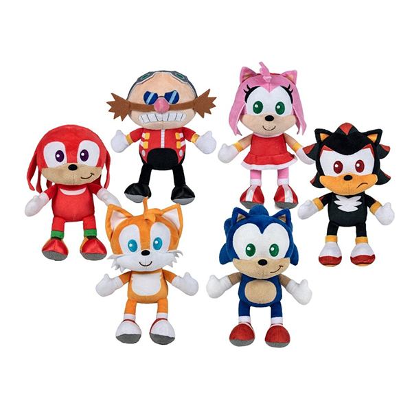 Peluche Sonic e Amigos 22 cm - Imagem 1