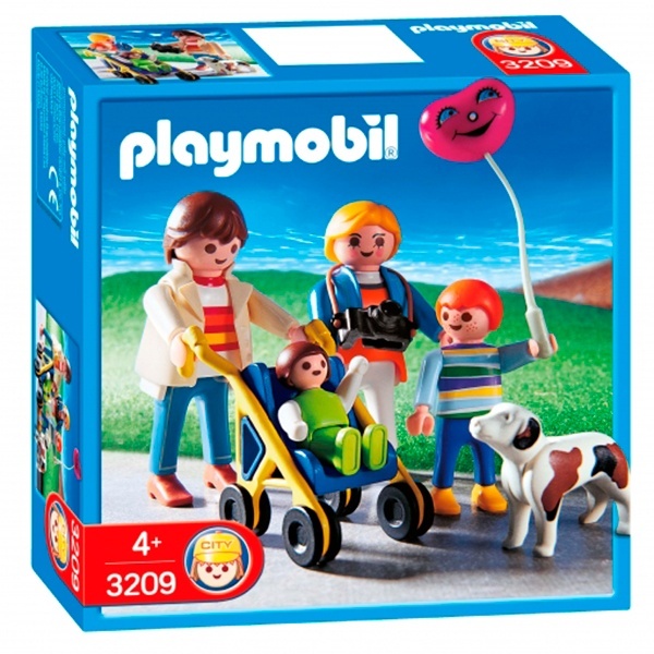 3209 Playmobil City Life Familia - Imagen 1