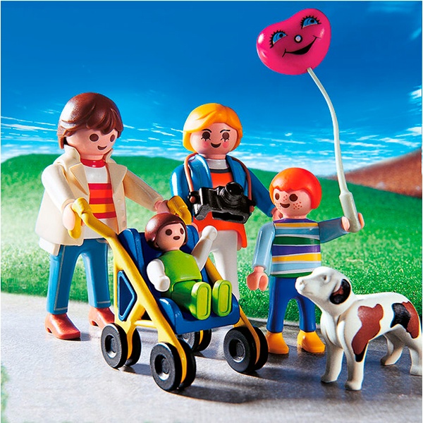 3209 Playmobil City Life Familia - Imagem 1