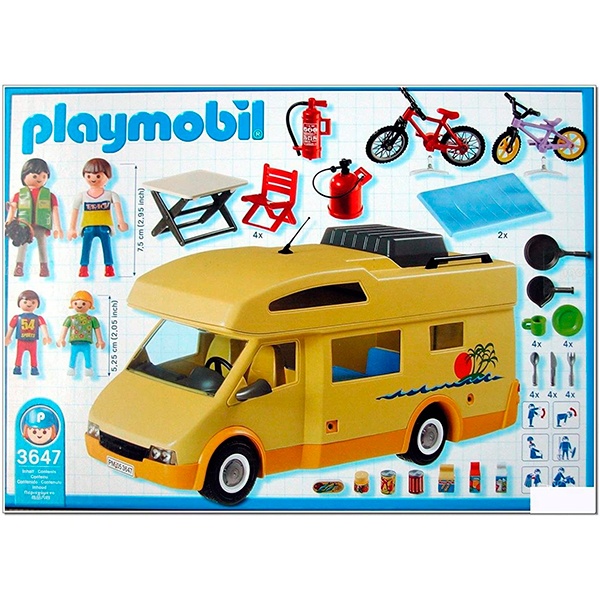 Playmobil Family Fun 3647 Caravana de Vacaciones - Imagen 2