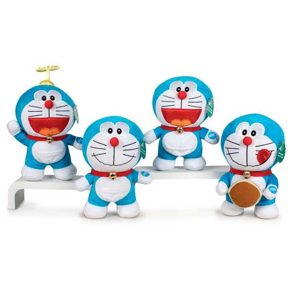 Doraemon de Pelúcia com Sons 28cm - Imagem 1