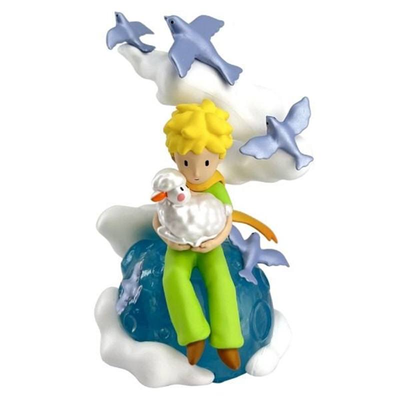 Figura El Principito i l'Ovella al Planeta 9cm