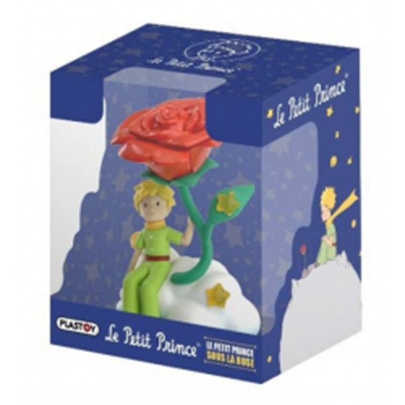 El Principito y la Rosa Figura 9cm - Imatge 1