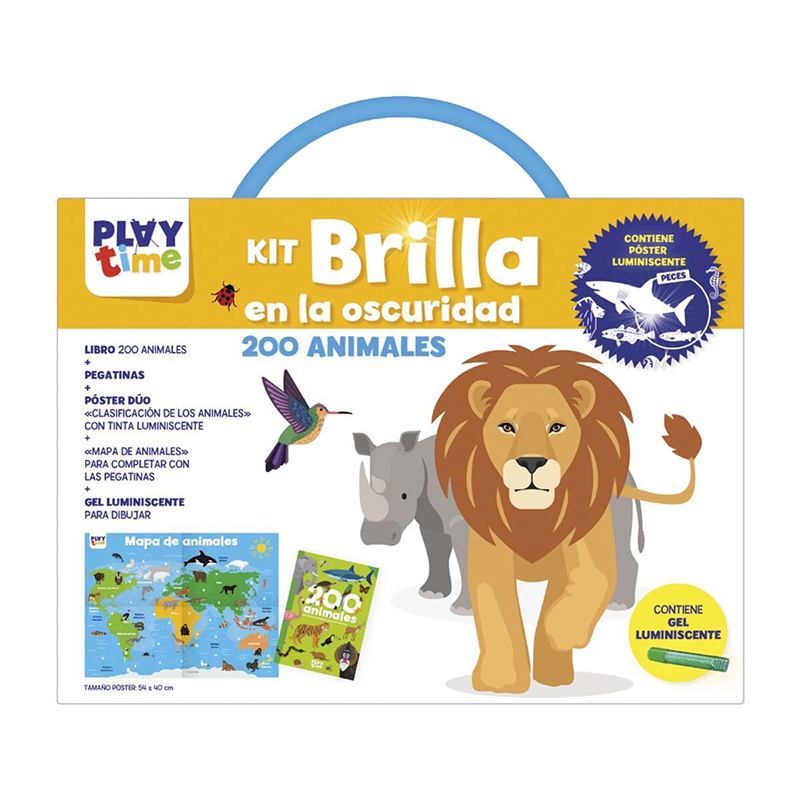 Kit Brilla en la Oscuridad 200 Animales 