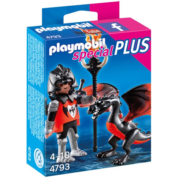 Caballero con Dragon Playmobil - Imagen 1