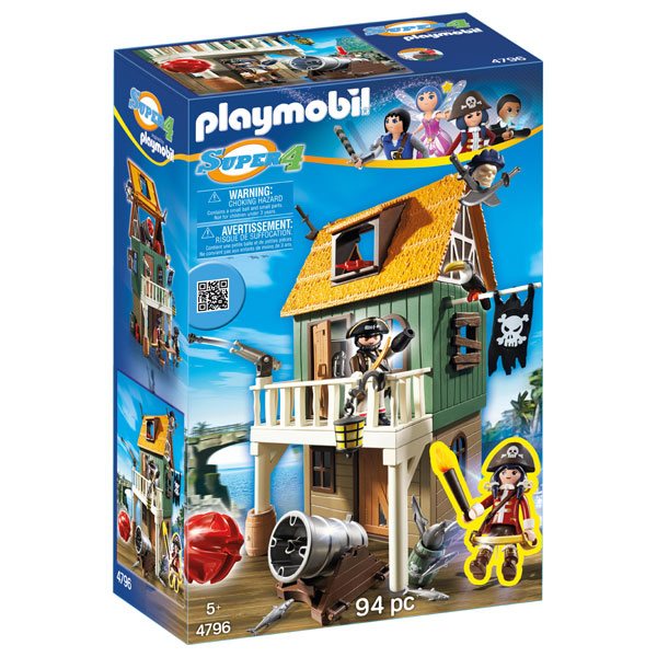 Playmobil 4796 Fuerte Pirata Camuflado con Ruby - Imagen 1