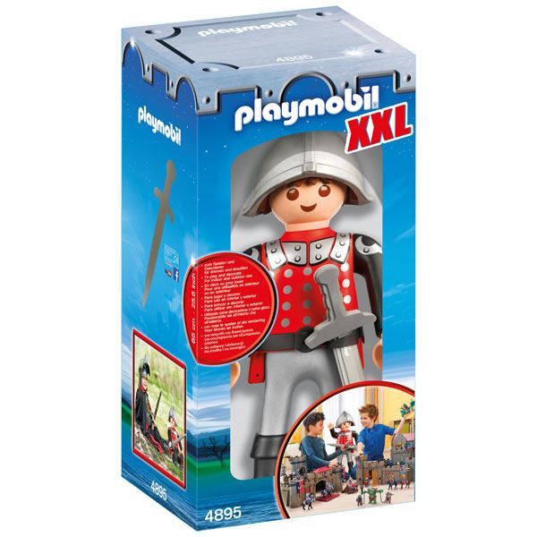Figura Caballero XXL Playmobil 60cm - Imagen 1