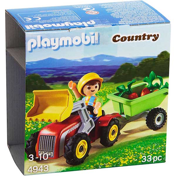 Playmobil 4943: Menino com trator - Imagem 1