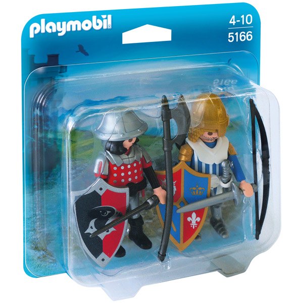 Duo Pack Caballeros Playmobil - Imagen 1