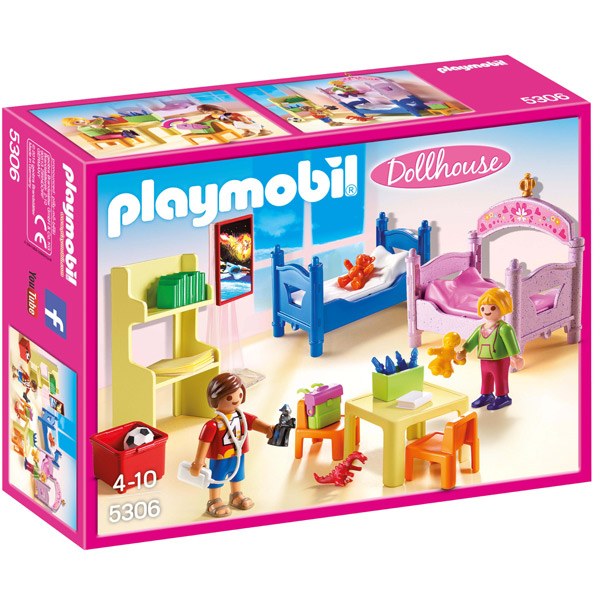 Playmobil 5306 Dollhouse Quarto De Criança - Imagem 1