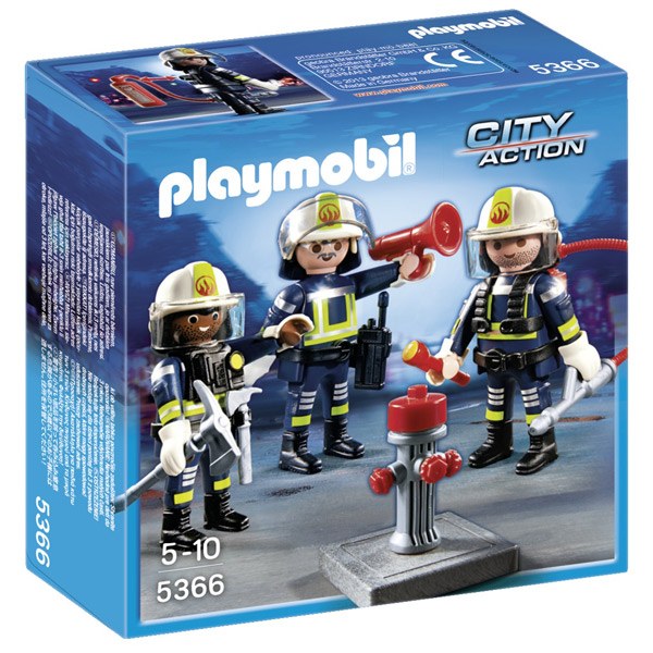 Playmobil City Action 5366 Equipo de Bomberos - Imagen 1