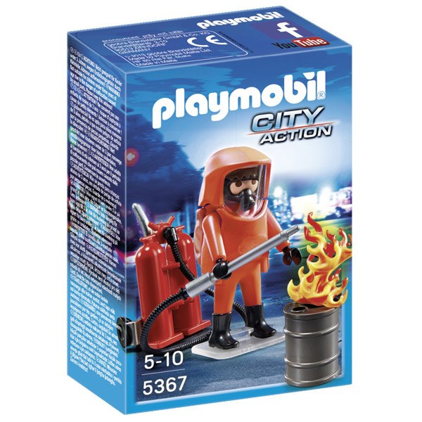 Especialista Extincio Incendis Playmobil - Imatge 1