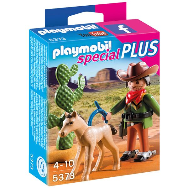 Vaquero con Potro Playmobil - Imagen 1