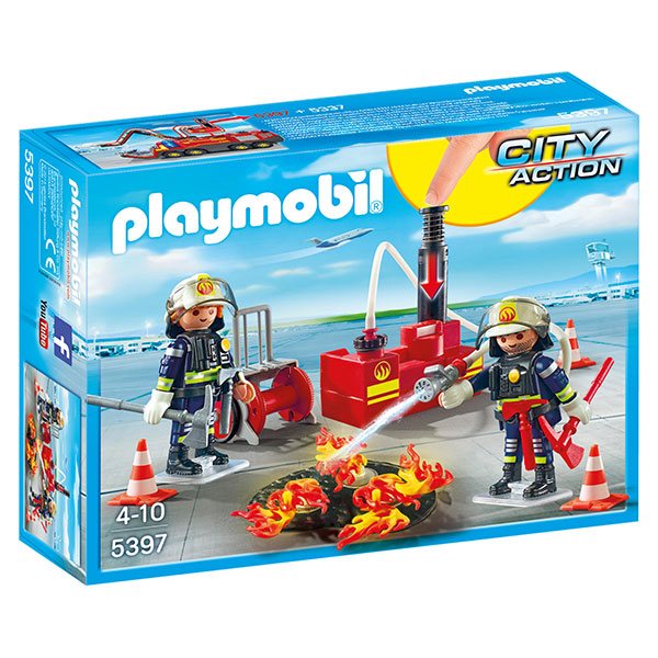 Equipo de Bomberos Playmobil - Imagen 1