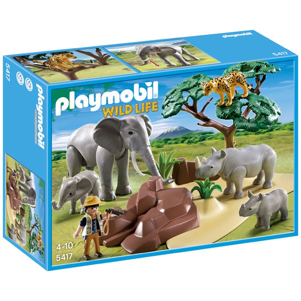 Sabana Africana con Animales Playmobil - Imagen 1