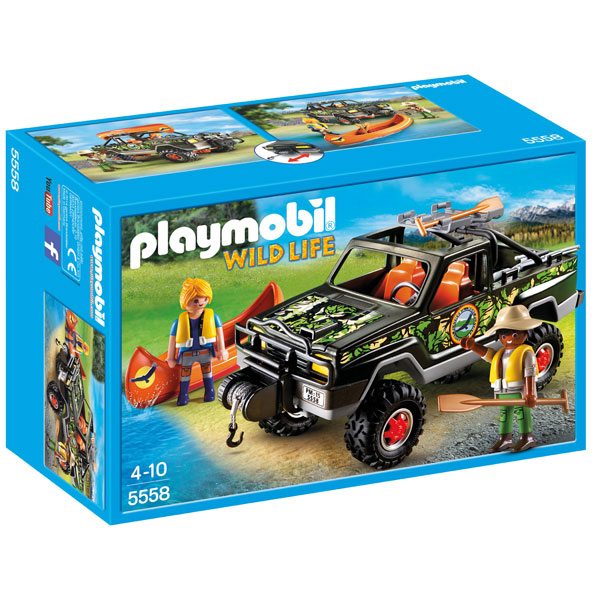Playmobil Wild Life 5558 Pick Up de Aventura - Imagen 1