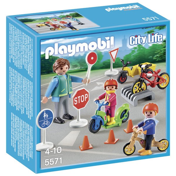 Niños con Seguridad Vial Playmobil - Imagen 1