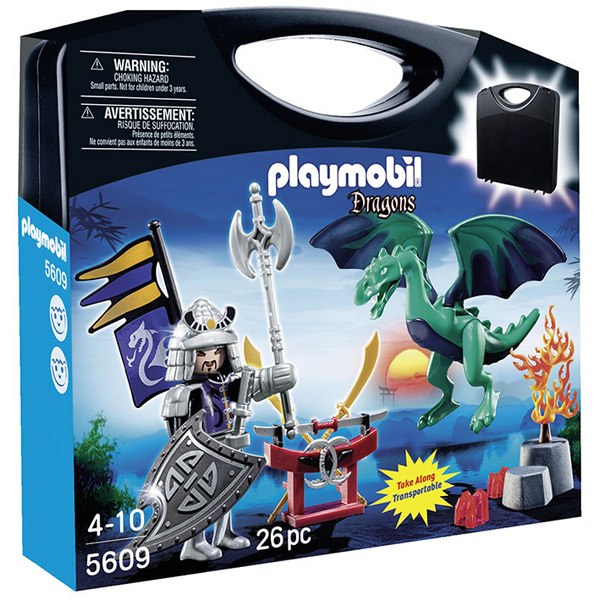 Maleta Caballero y Dragón Playmobil - Imagen 1