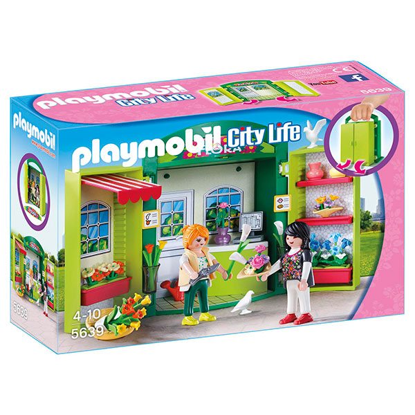 Playmobil City Life 5639 Cofre Tienda de Flores - Imagen 1