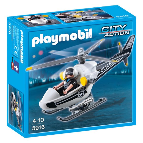 Helicoptero de Policia Playmobil - Imagen 1