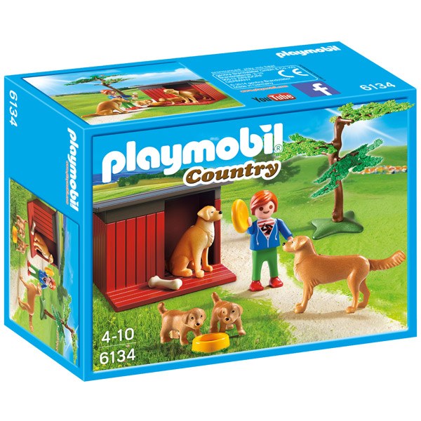 Playmobil Country 6134 Golden Retrievers - Imagen 1