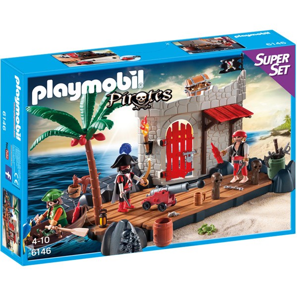 Superset Fuerte Piratas Playmobil - Imagen 1