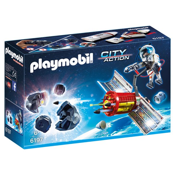 Satélite con Láser para los Meteoritos Playmobil - Imagen 1