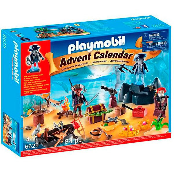 Playmobil 6625 Calendario de Navidad Isla del Tesoro Pirata - Imagen 1