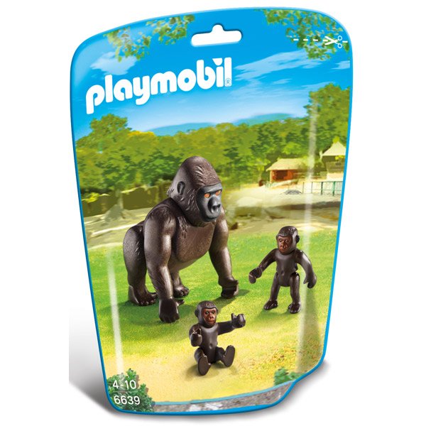 Gorila con Bebés Playmobil - Imagen 1