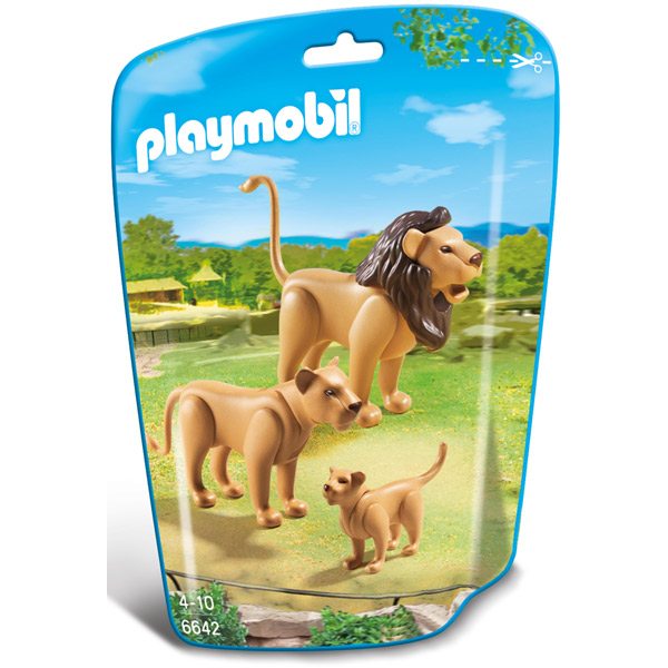 Familia de Leones Playmobil - Imagen 1