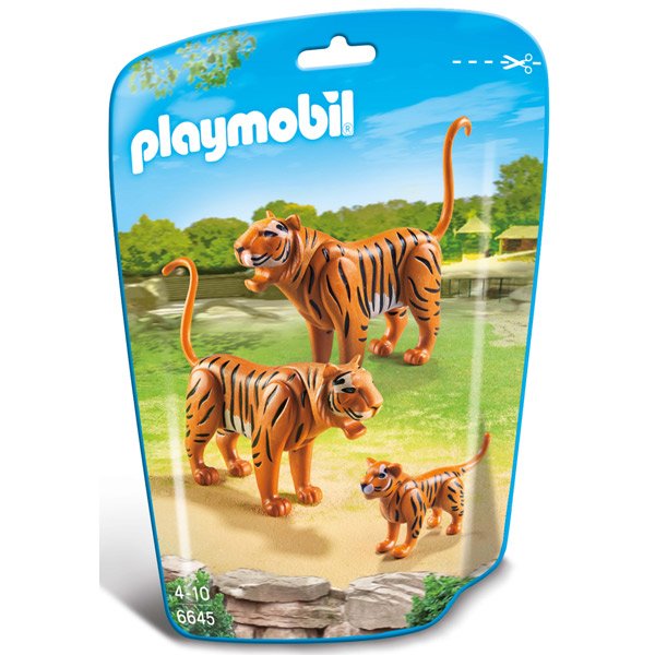 Familia de Tigres Playmobil - Imagen 1