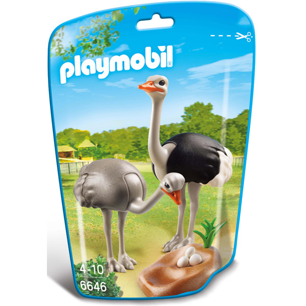 Avestruces con Nido Playmobil - Imagen 1