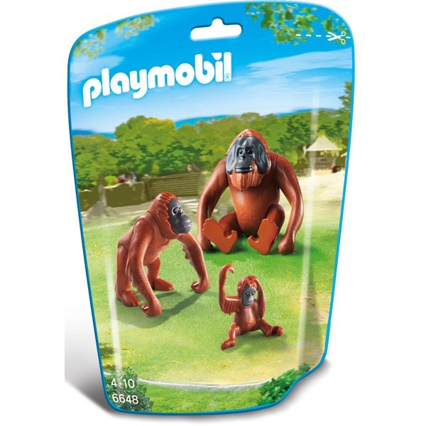 Playmobil City Life 6648 Familia Orangutans - Imagen 1