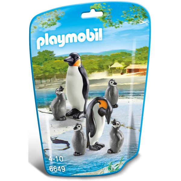 Familia de Pingüinos Playmobil - Imagen 1
