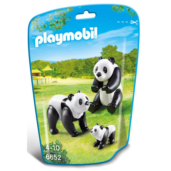 Familia de Pandas Playmobil - Imagen 1