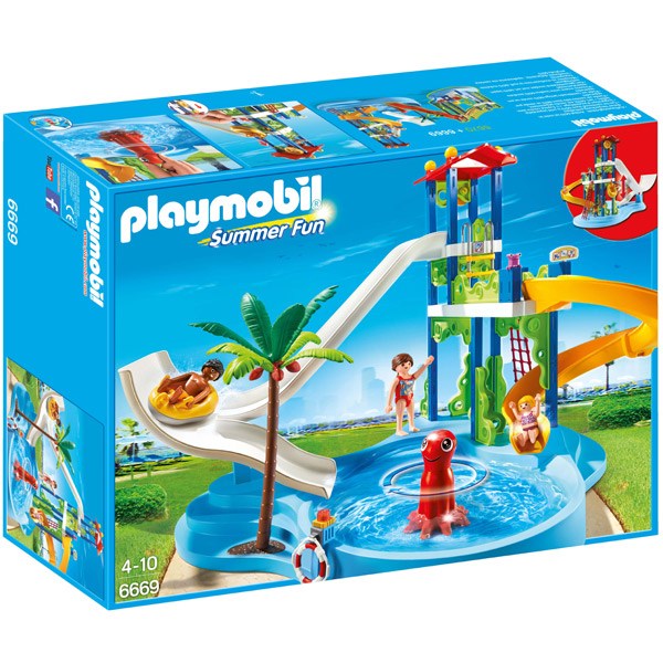Parc Acuatic amb Tobogans Playmobil - Imatge 1