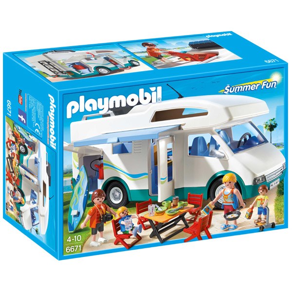 Playmobil Summer Fun 6671 Caravana de Verano - Imagen 1