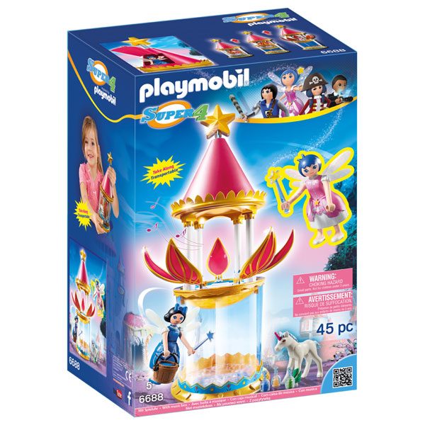 Playmobil 6688 Torre Flor Mágica con caja musical y Twinkle - Imagen 1