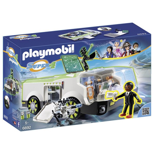 Camio Camaleo amb Gene Playmobil Super 4 - Imatge 1