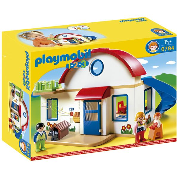 Casa Moderna Playmobil 1.2.3 - Imagen 1