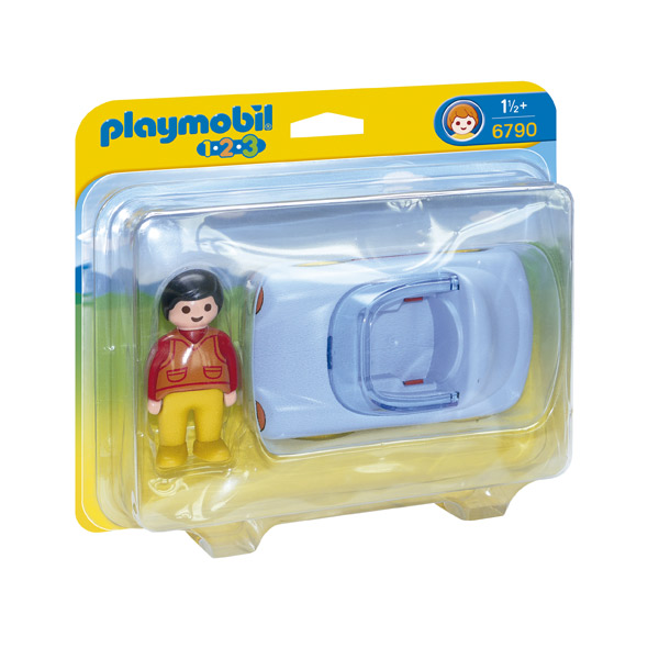 Coche Descapotable Playmobil 1.2.3 - Imatge 1