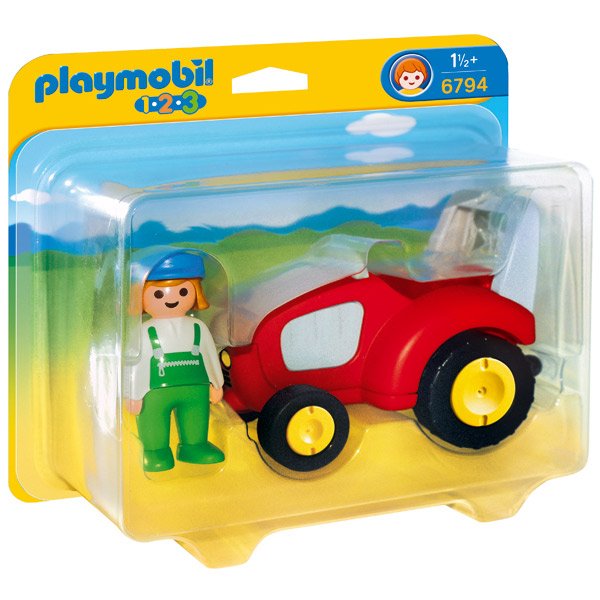 Tractor Playmobil 1.2.3 - Imagen 1