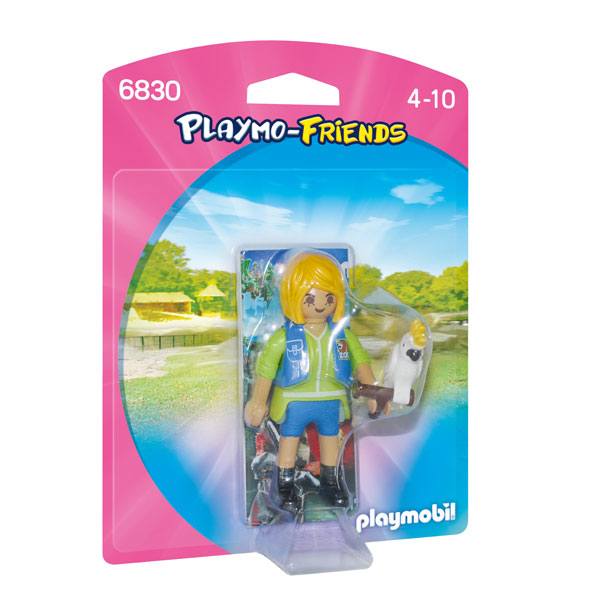 Playmobil 6830 Cuidador con Cacatúa Playmo-Friends - Imagen 1