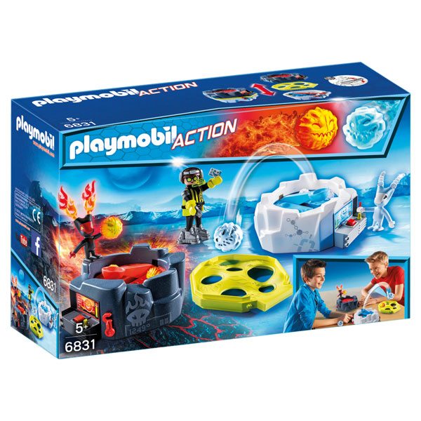 Playmobil 6831 Action Jogo De Fogo E Gelo - Imagem 1