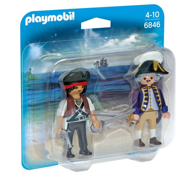 Playmobil 6846 Duo Pack Pirata y Soldado - Imagen 1