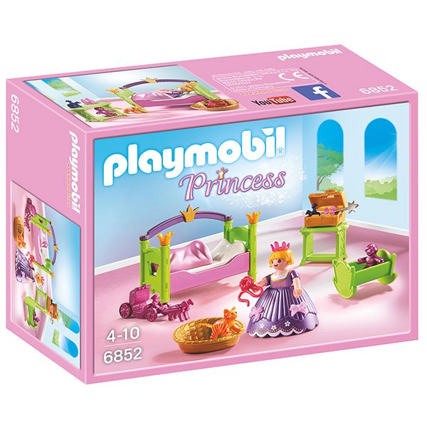 Playmobil Princess 6852 Dormitorio Real de Niños - Imagen 1