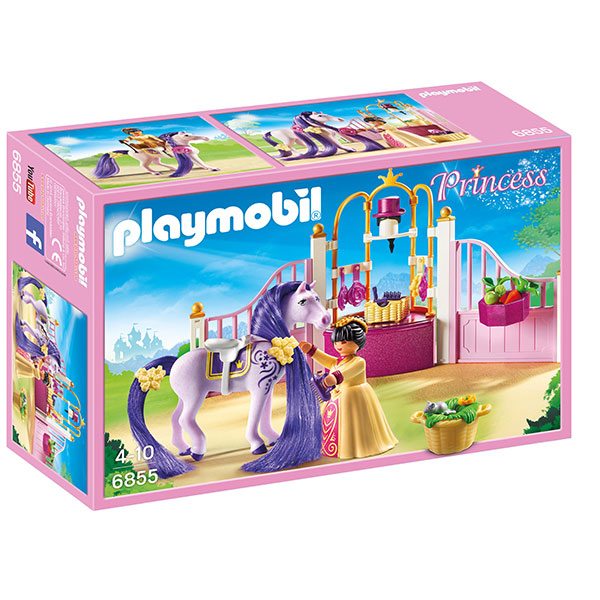 Playmobil Princess 6855 Establo del Caballo Real - Imagen 1