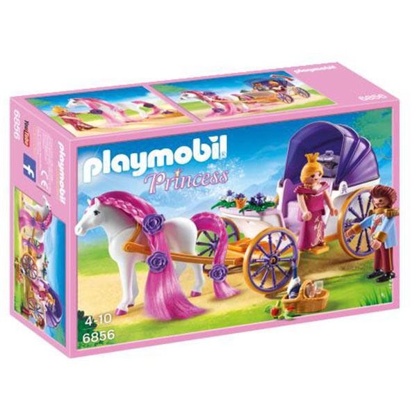 Playmobil Princess 6856 Pareja Real con Carruaje - Imagen 1