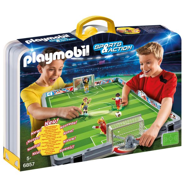 Playmobil Sports&Action 6857 Set de Futbol Maletin - Imagen 1